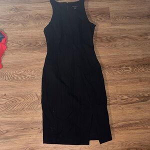 Banana Republic Elegant Black Midi Dress